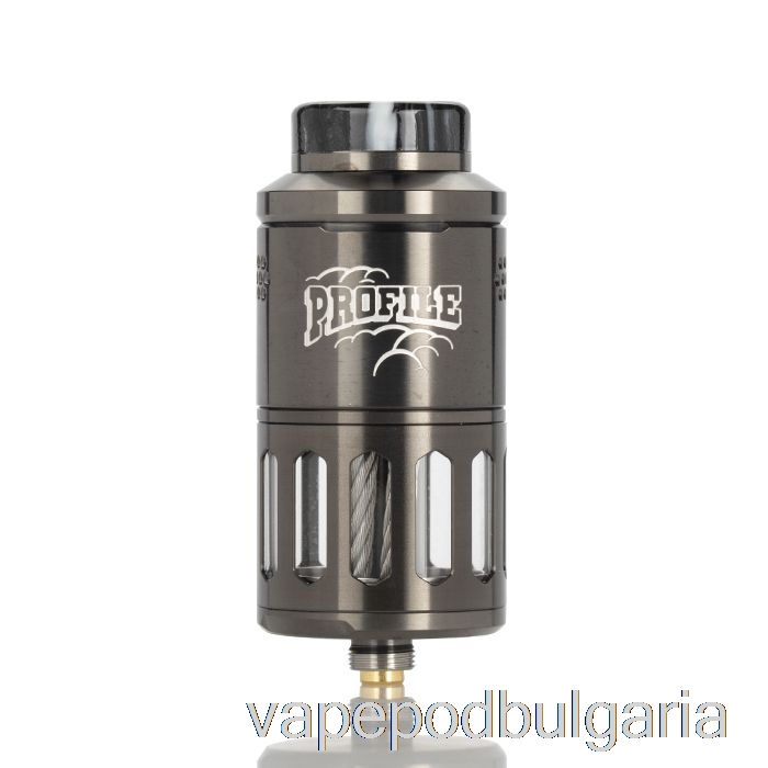 Vape Bulgaria Wotofo профил 25mm Rdta Gunmetal